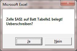 Warnung